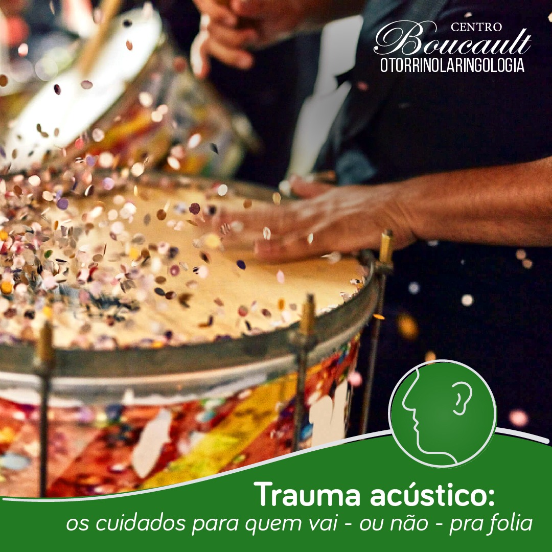 Carnaval acende alerta para riscos de trauma acústico