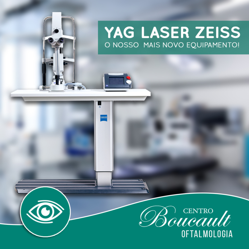 Novo Equipamento – Yag Laser Zeiss.