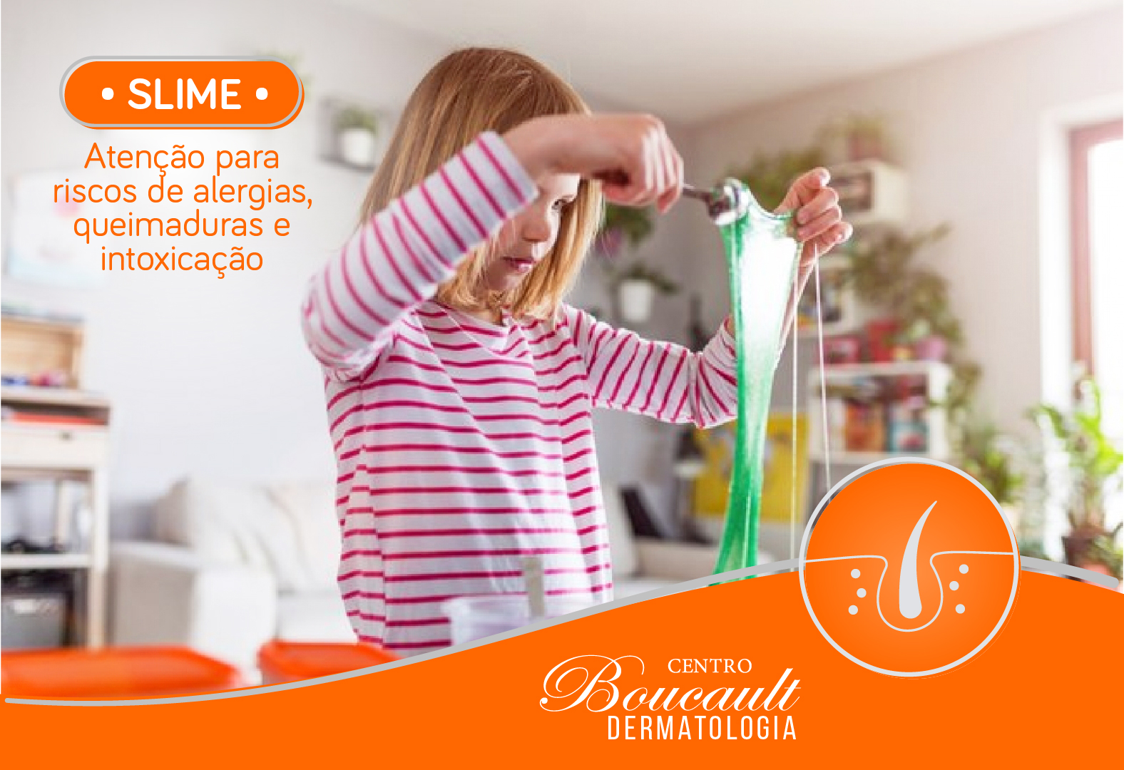 Mania entre as crianças, slime pode representar riscos à saúde